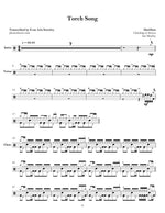 Torch Song Marillion Full Drum Transcription / Drum Sheet Music Jaslow Drum Sheets