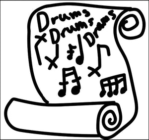 A Lie (거짓말) - Cho Hang Jo (조항조) - simplified Drum Transcription / Drum Sheet Music - DrumTab.co.kr