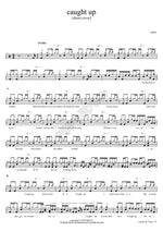 Caught Up (Jimmy Rainsford Drum Cover) Usher Full Drum Transcription / Drum Sheet Music COPYDRUM