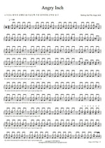 Angry Inch (from Hedwig and the Angry Inch Movie) Stephen Trask Full Drum Transcription / Drum Sheet Music COPYDRUM