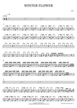 Winter Flower (WINTER FLOWER) YOUNHA (윤하) Full Drum Transcription / Drum Sheet Music COPYDRUM