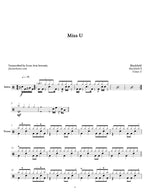 Miss U Blackfield Full Drum Transcription / Drum Sheet Music Jaslow Drum Sheets