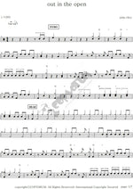 Out in the Open John Riley Full Drum Transcription / Drum Sheet Music COPYDRUM
