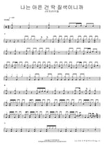 Fate (나는 아픈 건 딱 질색이니까) Gidle (여자아이들) Full Drum Transcription / Drum Sheet Music COPYDRUM