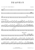 I Really Hated It (정말 싫어했는데) HoneyWorks Full Drum Transcription / Drum Sheet Music COPYDRUM