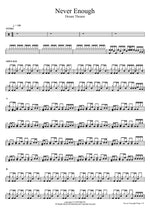 Never Enough Dream Theater Full Drum Transcription / Drum Sheet Music COPYDRUM
