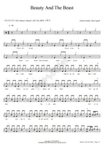 Beauty and the Beast Ariana Grande, John Legend Full Drum Transcription / Drum Sheet Music COPYDRUM
