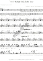 Video Killed the Radio Star The Presidents of the USA Full Drum Transcription / Drum Sheet Music COPYDRUM