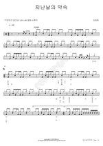 Promises of the Past (지난날의 약속) Kim Dong Hoon Drum Solo (김동훈 드럼솔로) Full Drum Transcription / Drum Sheet Music COPYDRUM