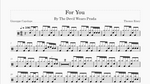 For You the Devil Wears Prada Full Drum Transcription / Drum Sheet Music Thomas Riney