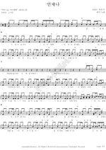 Always (언제나) Huh Gak (허각) Full Drum Transcription / Drum Sheet Music COPYDRUM