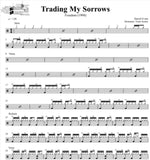 Trading My Sorrows Darrell Evans Full Drum Transcription / Drum Sheet Music DrumSetSheetMusic.com