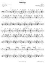 Goodbye (Goodbye) Girls' Generation (소녀시대) Full Drum Transcription / Drum Sheet Music COPYDRUM