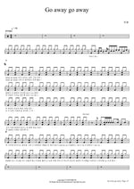 Go Away Go Away (Go away go away) Chanyeol (찬열) Full Drum Transcription / Drum Sheet Music COPYDRUM
