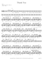 Thank You (Thank You) NELL (넬) Full Drum Transcription / Drum Sheet Music COPYDRUM