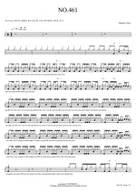 NO.461 Master Class Full Drum Transcription / Drum Sheet Music COPYDRUM