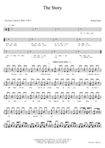 The Story Brandi Carlile Full Drum Transcription / Drum Sheet Music COPYDRUM