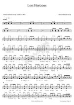 Lost Horizons Michael Schenker Group Full Drum Transcription / Drum Sheet Music COPYDRUM