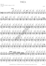 YMCA (ymca) Jo Kyung Soo (조경수) Full Drum Transcription / Drum Sheet Music COPYDRUM