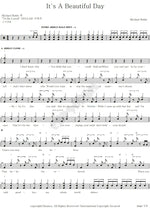 It's a Beautiful Day Michael Buble Full Drum Transcription / Drum Sheet Music COPYDRUM