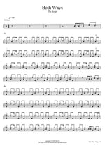 Both Ways The Script Full Drum Transcription / Drum Sheet Music COPYDRUM