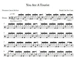 You Are a Tourist Death Cab for Cutie Full Drum Transcription / Drum Sheet Music Franki Bio