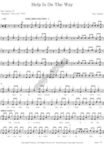 Help Is On The Way Rise Against Full Drum Transcription / Drum Sheet Music COPYDRUM