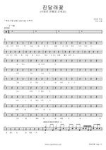 Azalea (진달래꽃) Sonya (소냐) Full Drum Transcription / Drum Sheet Music COPYDRUM