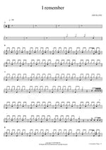 I remember Ash Island (윤진영) Full Drum Transcription / Drum Sheet Music COPYDRUM