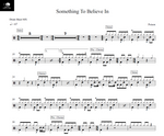 Something to Believe In Poison Full Drum Transcription / Drum Sheet Music Drum Sheet MX
