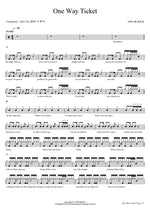One Way Ticket One Ok Rock (ワンオクロック) Full Drum Transcription / Drum Sheet Music COPYDRUM