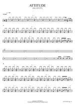 ATTITUDE IVE (아이브) Full Drum Transcription / Drum Sheet Music COPYDRUM