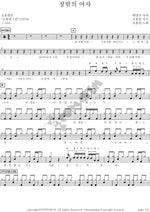 The Woman Outside the Window (창밖의 여자) Cho Yong Pil (조용필) Full Drum Transcription / Drum Sheet Music COPYDRUM