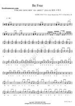 Be Free FTISLAND Full Drum Transcription / Drum Sheet Music COPYDRUM