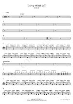 Love wins all IU (아이유) Full Drum Transcription / Drum Sheet Music COPYDRUM
