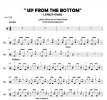 Up from the Bottom Linkin Park Full Drum Transcription / Drum Sheet Music DRUM RECIPES