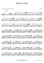 Playin' It Cool Jeff Golub Full Drum Transcription / Drum Sheet Music COPYDRUM