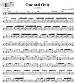 One and Only Adele Full Drum Transcription / Drum Sheet Music DrumSetSheetMusic.com