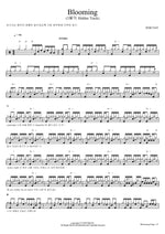 Blooming PERC%NT Full Drum Transcription / Drum Sheet Music COPYDRUM