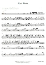 Hard Times Paramore Full Drum Transcription / Drum Sheet Music COPYDRUM