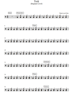 Tusk - Fleetwood Mac drum sheet music