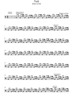Tusk - Fleetwood Mac drum sheet music