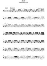 Tusk - Fleetwood Mac drum sheet music