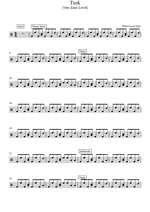 Tusk - Fleetwood Mac drum sheet music