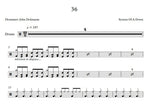 36 System of a Down Full Drum Transcription / Drum Sheet Music Franki Bio