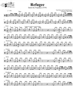 Refugee Tom Petty and the Heartbreakers Full Drum Transcription / Drum Sheet Music DrumSetSheetMusic.com
