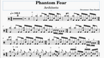 Phantom Fear Architects Full Drum Transcription / Drum Sheet Music Andrew Bogert