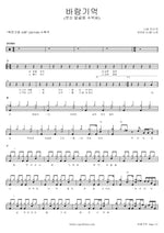 Memory of the Wind (바람기억) Kang Kyun Sung (강균성) Full Drum Transcription / Drum Sheet Music COPYDRUM