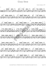 Cissy Strut Dennis Chambers Full Drum Transcription / Drum Sheet Music COPYDRUM