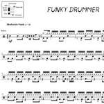 Funky Drummer - James Brown drum sheet music
